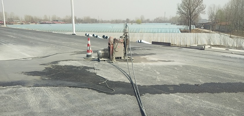 霸州道路回填土下沉注浆
